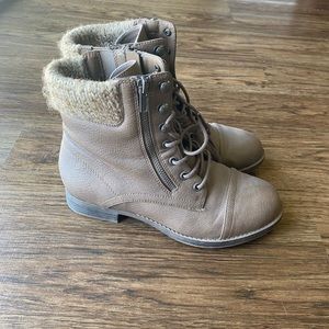 Torrid Lace up Booties